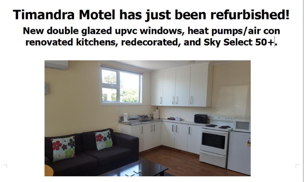 Timandra Motel New Plymouth Buitenkant foto